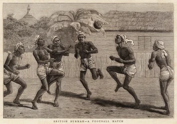 Britisch-Burma, ein Fußballspiel